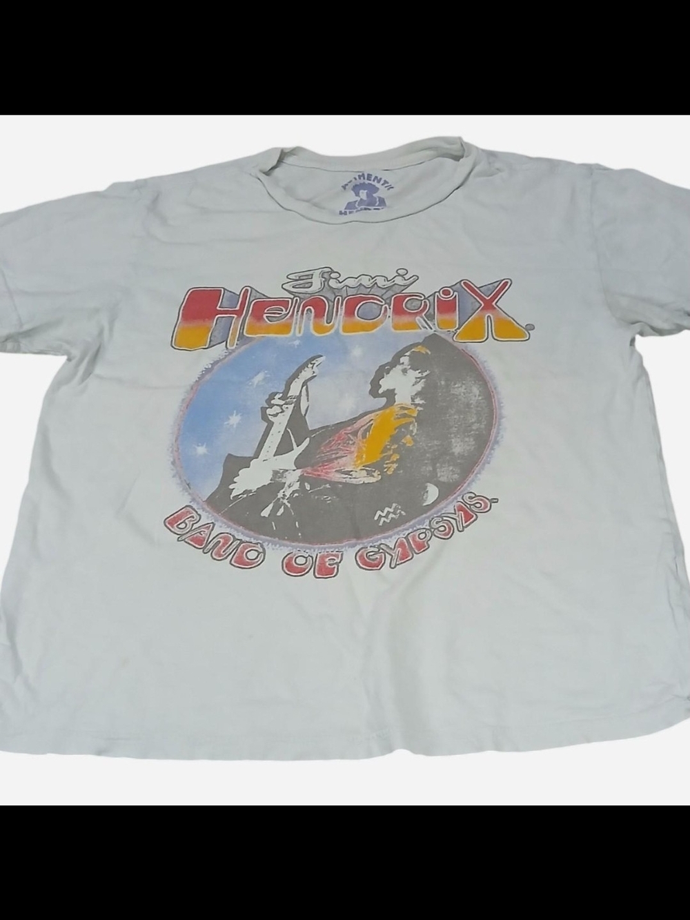 Lucky Brand Light Blue Jimi Hendrix Graphic Tee